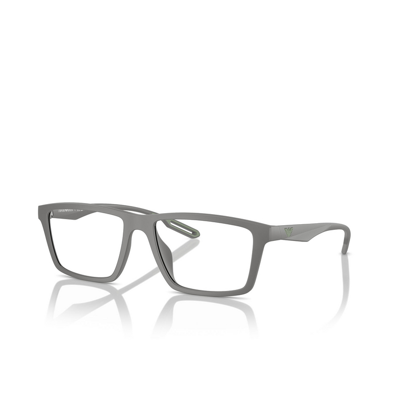 Gafas de sol Emporio Armani EA4189U 50611W matte dark grey - 4/5