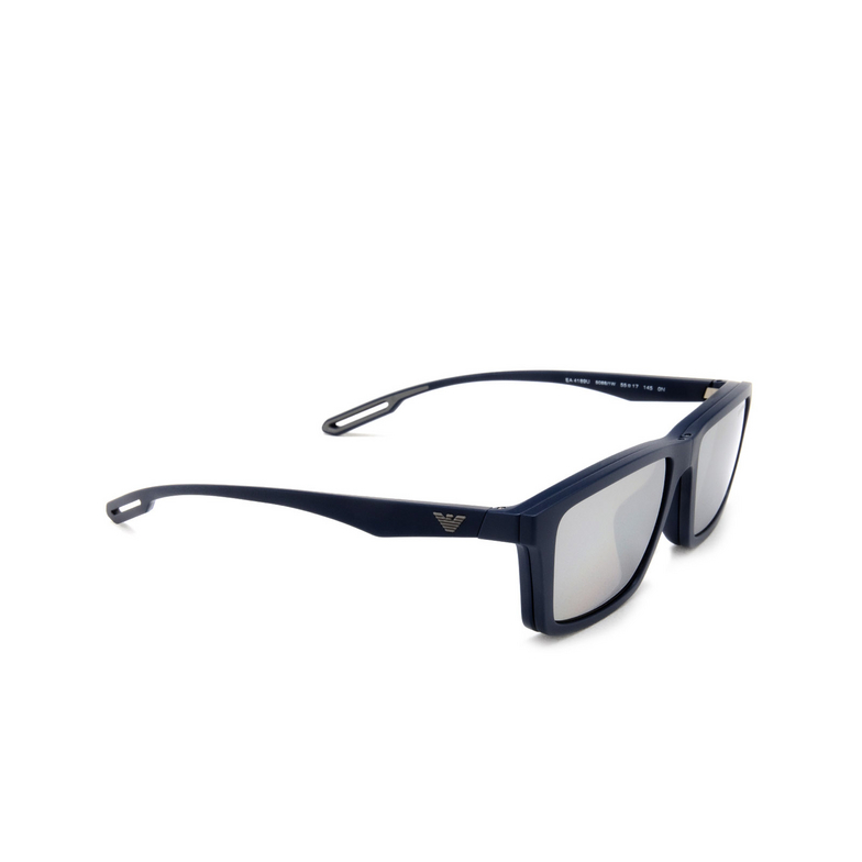 Emporio Armani EA4189U Sunglasses 50881W matte blue - 7/7