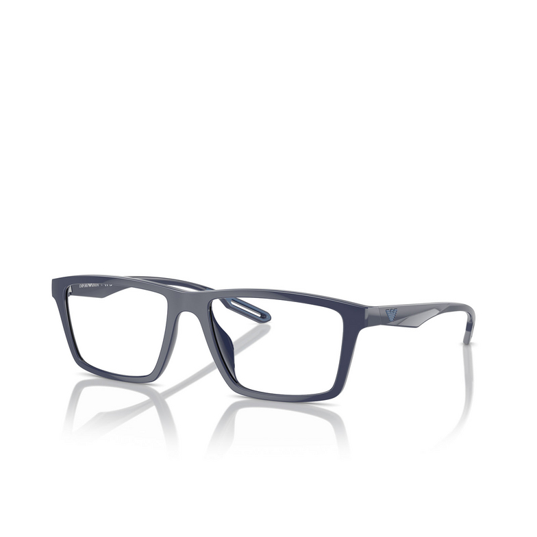 Lunettes de soleil Emporio Armani EA4189U 57591W shiny blue - 4/5