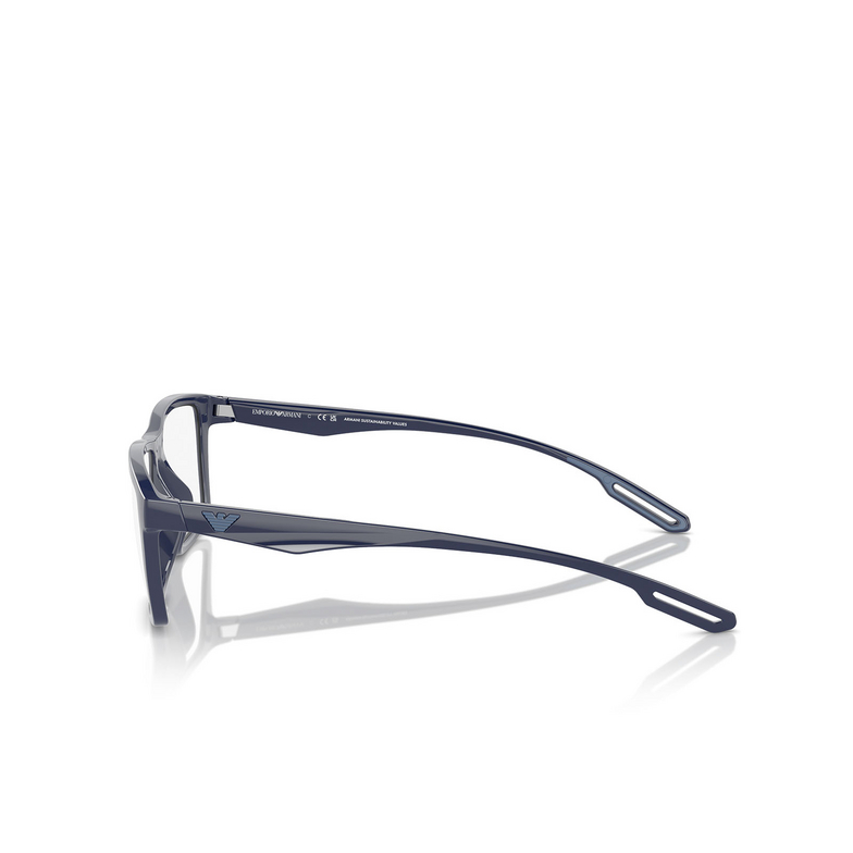 Lunettes de soleil Emporio Armani EA4189U 57591W shiny blue - 5/5