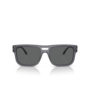 Gafas de sol Emporio Armani EA4197 502987 transparent grey - Vista delantera