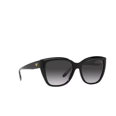 Emporio Armani EA4198 Sunglasses 50178G black - three-quarters view
