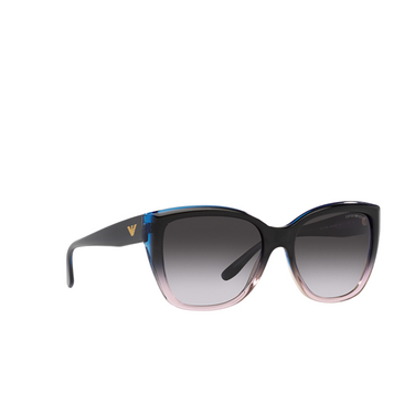 Emporio Armani EA4198 Sunglasses 59918G gradient blue / orange - three-quarters view
