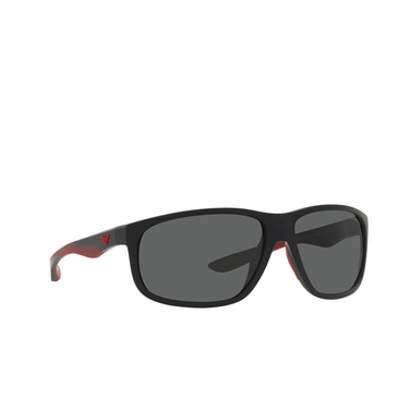 Gafas de sol Emporio Armani EA4199U 500187 matte black - Vista tres cuartos