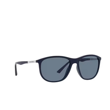 Emporio Armani EA4201 Sunglasses 50882V matte blue - three-quarters view