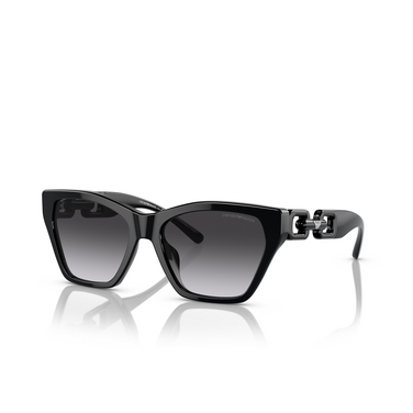 Gafas de sol Emporio Armani EA4203U 50178G shiny black - Vista tres cuartos