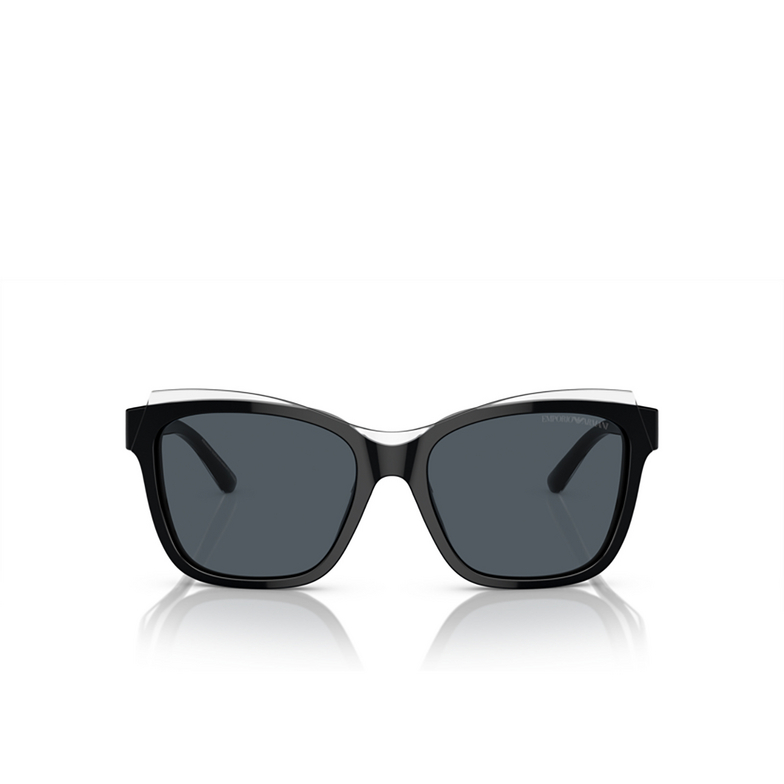 Emporio Armani EA4209 Sonnenbrillen 605187 shiny black / top crystal - 1/3