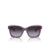 Occhiali da sole Emporio Armani EA4209 60568G shiny violet / top smoke - anteprima prodotto 1/3