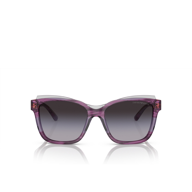 Gafas de sol Emporio Armani EA4209 60568G shiny violet / top smoke - 1/3