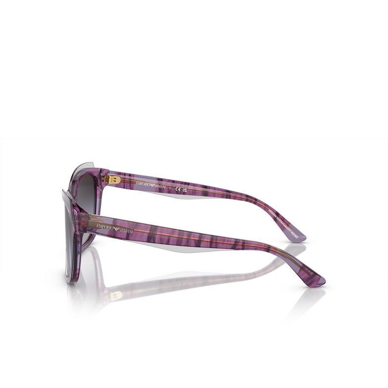 Gafas de sol Emporio Armani EA4209 60568G shiny violet / top smoke - 3/3