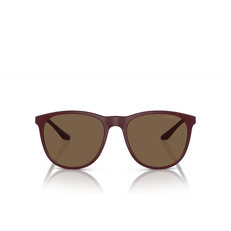 Emporio Armani EA4210 Sunglasses 526173 matte bordeaux - 1/3