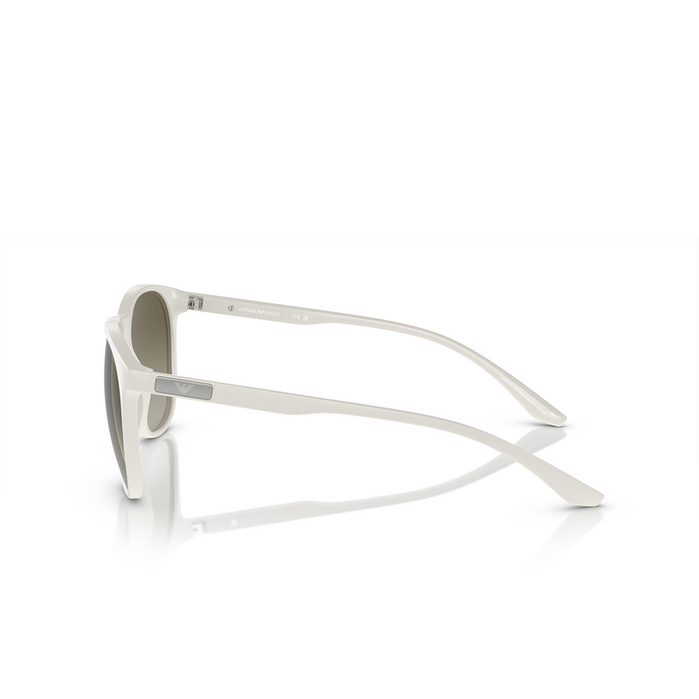 Occhiali da sole Emporio Armani EA4210 53448E matte white - 3/3