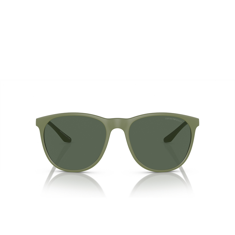 Occhiali da sole Emporio Armani EA4210 542471 matte sage green - 1/3