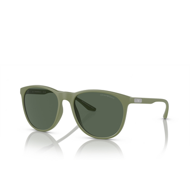 Occhiali da sole Emporio Armani EA4210 542471 matte sage green - tre quarti