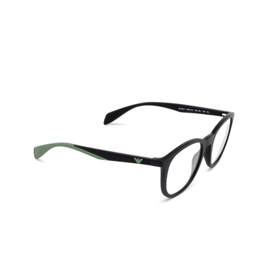 Emporio Armani EA4211 Sunglasses 50011W matte black - three-quarters view