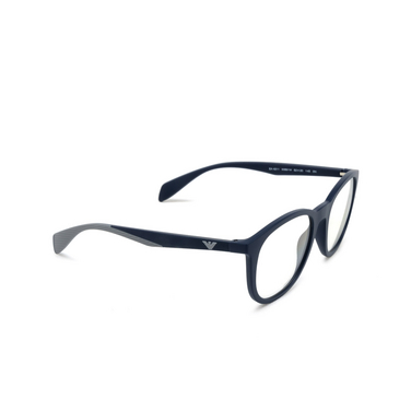 Emporio Armani EA4211 Sunglasses 50881W matte blue - three-quarters view