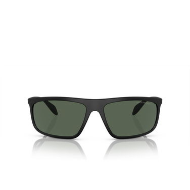 Gafas de sol Emporio Armani EA4212U 500171 matte black / rubber green - Vista delantera