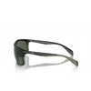 Occhiali da sole Emporio Armani EA4212U 500171 matte black / rubber green - anteprima prodotto 3/3