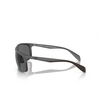 Lunettes de soleil Emporio Armani EA4212U 512687 matte grey / rubber brown - Vignette du produit 3/3