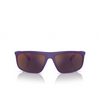 Lunettes de soleil Emporio Armani EA4212U 52466Q matte violet / rubber black - Vignette du produit 1/3