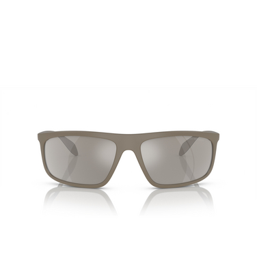 Lunettes de soleil Emporio Armani EA4212U 54376G matte mud / rubber black - Vue de face