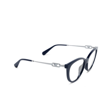 Emporio Armani EA4213U Sunglasses 51451W shiny blue - three-quarters view