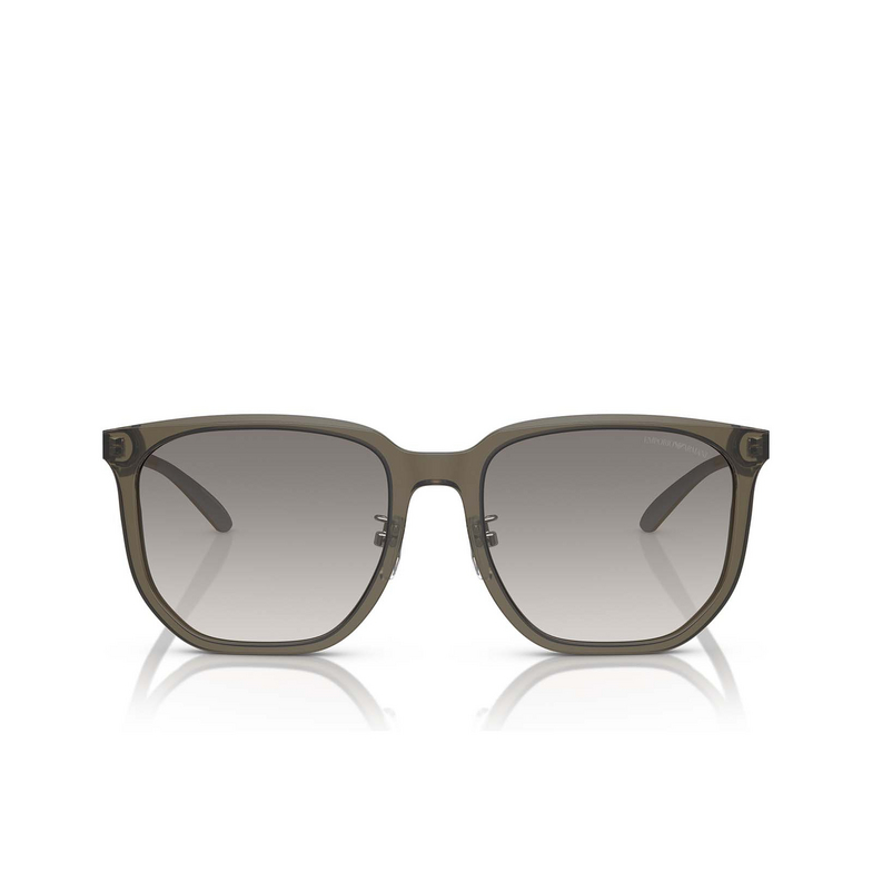 Gafas de sol Emporio Armani EA4215D 50296I shiny transparent grey - 1/3