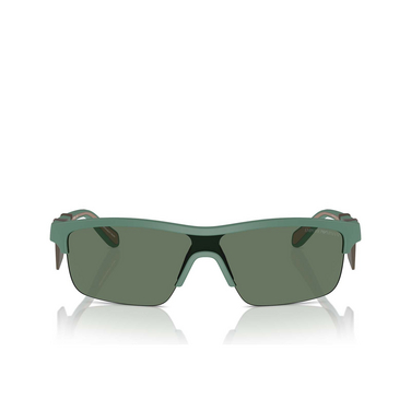 Emporio Armani EA4218 Sunglasses 610276 matte alpine green - front view