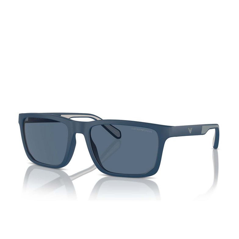 Emporio Armani EA4219 Sunglasses 576380 matte blue - 2/3