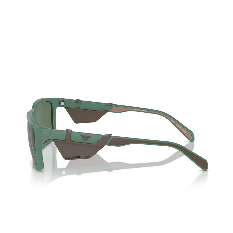 Emporio Armani EA4219 Sunglasses 610276 matte alpine green - 3/3