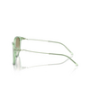 Lunettes de soleil Emporio Armani EA4220 61078E shiny transparent green - Vignette du produit 3/3