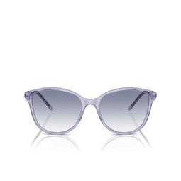 Lunettes de soleil Emporio Armani EA4220 611179 shiny transparent lilac