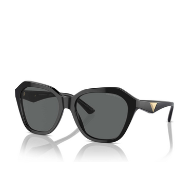 Gafas de sol Emporio Armani EA4221 501787 shiny black - Vista tres cuartos