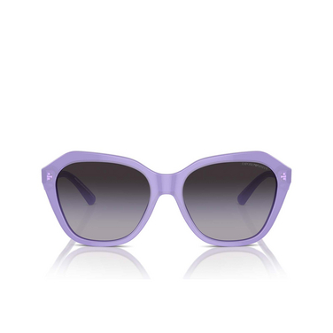 Lunettes de soleil Emporio Armani EA4221 61178G shiny opaline violet - Vue de face