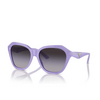 Lunettes de soleil Emporio Armani EA4221 61178G shiny opaline violet - Vignette du produit 2/3