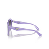 Lunettes de soleil Emporio Armani EA4221 61178G shiny opaline violet - Vignette du produit 3/3