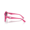 Lunettes de soleil Emporio Armani EA4221 61188G shiny opaline fuchsia - Vignette du produit 3/3