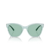 Lunettes de soleil Emporio Armani EA4222U 611271 shiny striped green - Vignette du produit 1/3