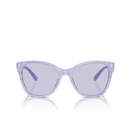 Emporio Armani EA4222U Sunglasses 61131A shiny striped lilac