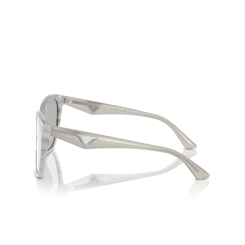 Lunettes de soleil Emporio Armani EA4222U 611487 shiny striped grey - 3/3