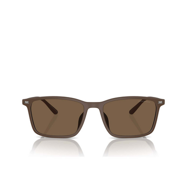 Emporio Armani EA4223U Sunglasses 610573 matte brown - front view