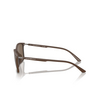 Occhiali da sole Emporio Armani EA4223U 610573 matte brown - anteprima prodotto 3/3