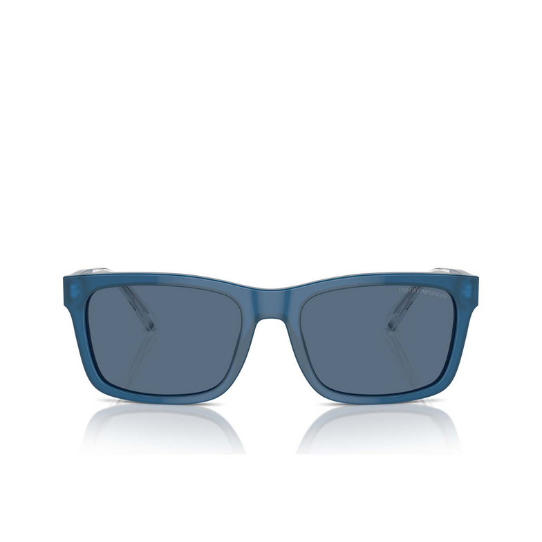 Emporio Armani EA4224 Sunglasses 609280 shiny opaline blue - 1/3