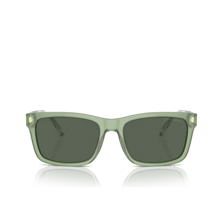 Gafas de sol Emporio Armani EA4224 609471 shiny opaline green - 1/3