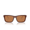 Gafas de sol Emporio Armani EA4224 609573 shiny opaline brown - Miniatura del producto 1/3