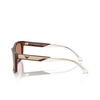 Lunettes de soleil Emporio Armani EA4224 609573 shiny opaline brown - Vignette du produit 3/3