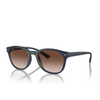 Occhiali da sole Emporio Armani EA4225U 508813 matte blue - anteprima prodotto 2/3