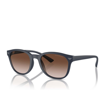 Emporio Armani EA4225U Sonnenbrillen 508813 matte blue - Dreiviertelansicht