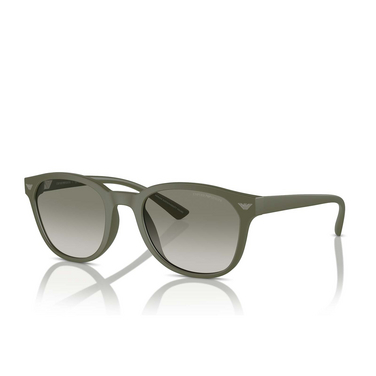 Gafas de sol Emporio Armani EA4225U 60998E matte green - Vista tres cuartos