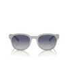 Emporio Armani EA4225U Sunglasses 610087 matte light grey - product thumbnail 1/3